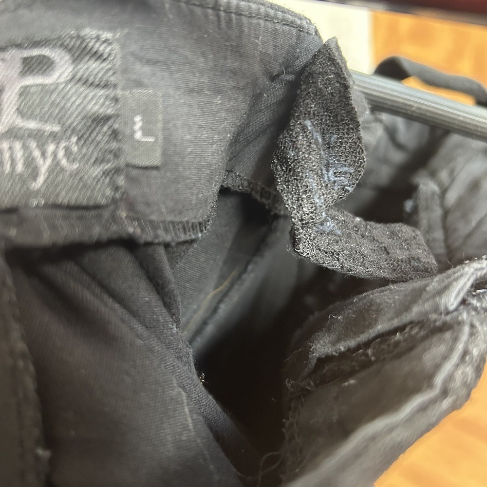 TRIPP NYC Womens Corset Size Large Black Lace Tie Up Bustier Retro Gothcore - Picture 4 of 10
